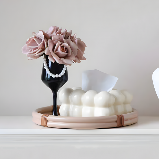 Porcelain Tissue Box